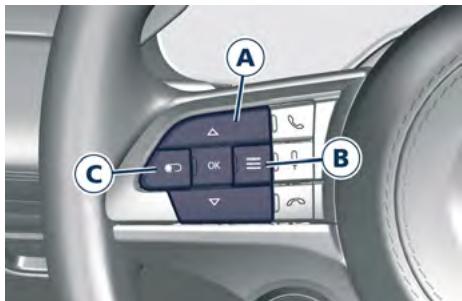 Maserati Grecale (2022) - Commandes de réglage - 1