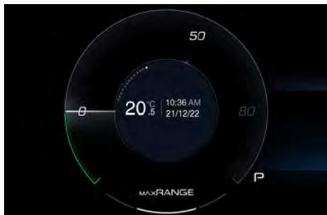 Maserati Grecale (2022) - HEURE ET MÉTEO - 1