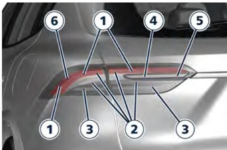 Maserati Grecale (2022) - Phare directionnel à LED. - 3