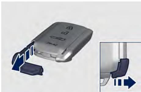 Maserati Grecale (2022) - Enlever la Clé d'urgence de la Telekomande - 1