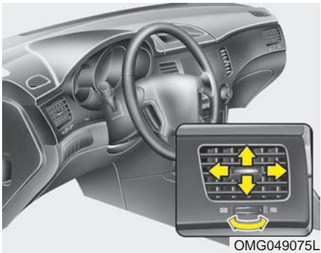 KIA Magentis MG (2005-2010) - Sélection du mode - 6