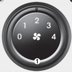 KIA Magentis MG (2005-2010) - Système de climatisation à commande manuelle (si équipée) - 3
