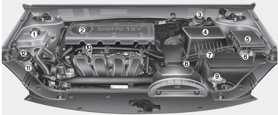 KIA Magentis MG (2005-2010) - 2,4L moteur - 1