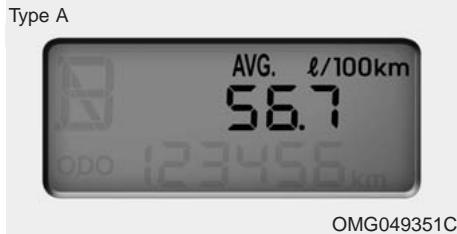KIA Magentis MG (2005-2010) - Distance résiduelle (km ou mi.) - 1