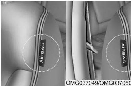 KIA Magentis MG (2005-2010) - Coussins gonflables du conducteur et du passager - 3