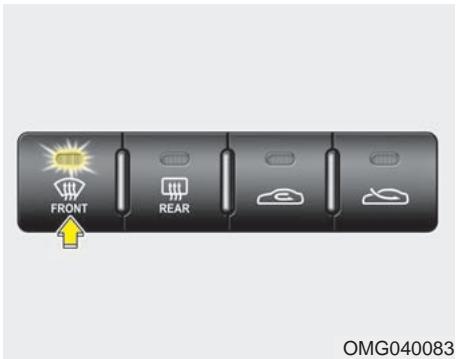 KIA Magentis MG (2005-2010) - Niveau plancher/dégivrage (a, c, d) - 1