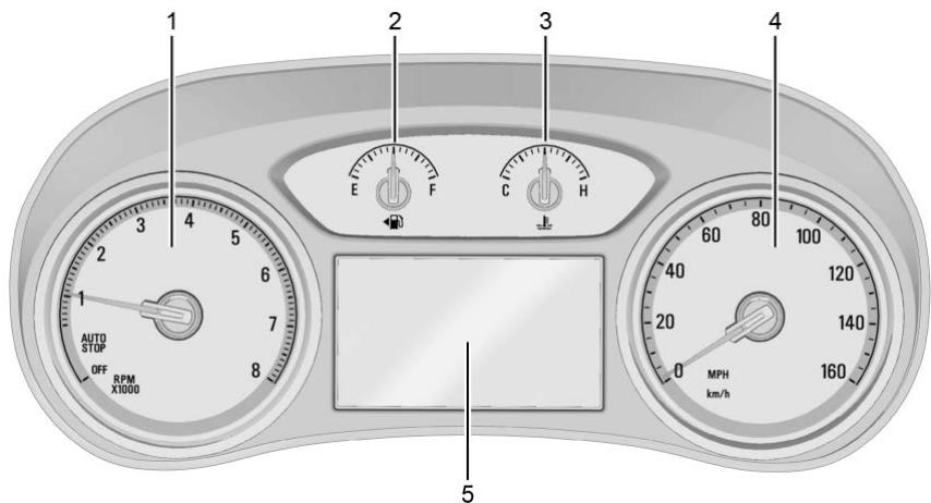 Buick Enclave 2 (2024) - Bloc d'instruments (De base) - 1