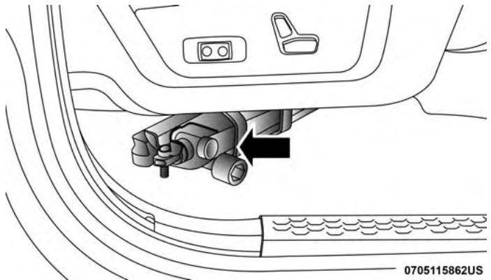 RAM 2500 (2018) - Cric et outils arrimés - 2
