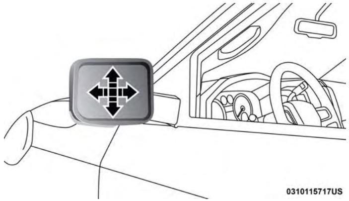 RAM 2500 (2018) - Rétroviseurs à commande électrique – selon l'équipement - 3
