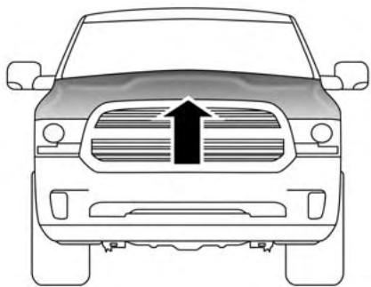 RAM 2500 (2018) - Ouverture du capot - 1