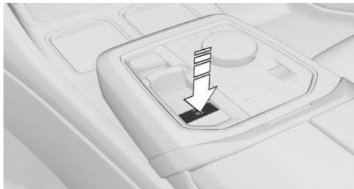 BMW X3 (2024) - Mettre le levier selecteur en position P - 1