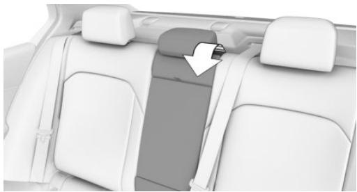 BMW X3 (2024) - Rabattement de la partie centrale - 1