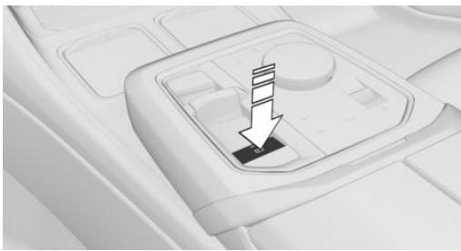 BMW X3 (2024) - Mettre le levier selecteur en position P - 1