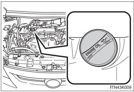 Scion tC 2 (2012) - Ajout d'huile moteur - 1