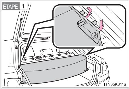 Scion tC 2 (2012) - Couvre-bagages (si le vehicule en est doté) - 1