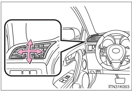 Scion tC 2 (2012) - Sorties latrcales de gauche - 1