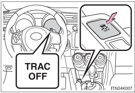 Scion tC 2 (2012) - Désactivation du système TRAC uniquement - 1