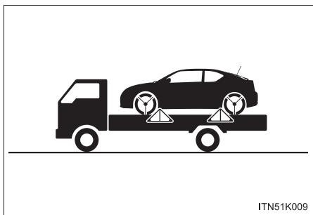 Scion tC 2 (2012) - Utilisation d'une dépanneuse à plateau - 1