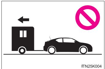 Scion tC 2 (2012) - Sens de remorquage avec les 4 roues au sol - 1