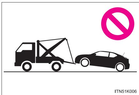 Scion tC 2 (2012) - Remorquage avec une dépanneuse à palan - 1