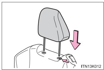 Scion tC 2 (2012) - Installation des appuis-tete - 1