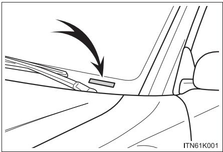 Scion tC 2 (2012) - ■ Numéro d'identification du vehicule - 2