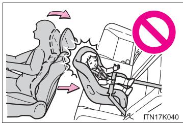 Scion tC 2 (2012) - Lorsque vous installez un dispositif de retenue pour enfants - 1