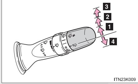 Scion tC 2 (2012) - Essuie-glace et lave-glace arrrière* - 2