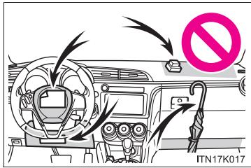 Scion tC 2 (2012) - Precautions relatives aux coussins gonflables SRS - 1