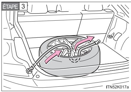 Scion tC 2 (2012) - Remisage du pneau creve - 3