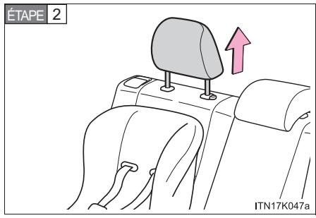 Scion tC 2 (2012) - Dispositifs de retenue pour enfants avec couroie supérieure - 2