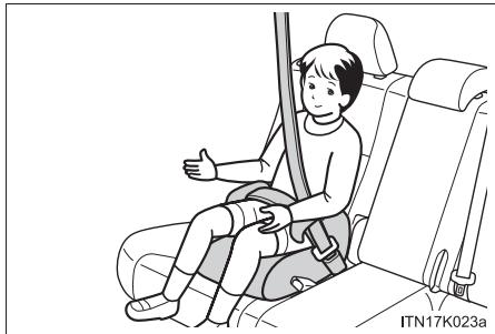 Scion tC 2 (2012) - Types de dispositifs de retenue pour enfants - 3