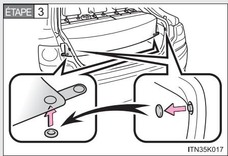 Scion tC 2 (2012) - Couvre-bagages (si le vehicule en est doté) - 3