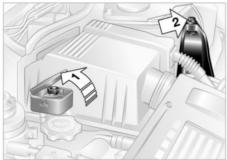 MINI CABRIOLET (2001-2006) - Brancher le câble électrique de dépannage - 1