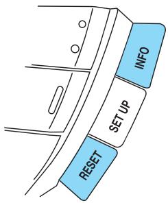 FORD Freestyle (2005-2007) - Menu INFO - 1