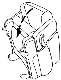 FORD Freestyle (2005-2007) - Pour quitter le siège de la troisième rangée - 2