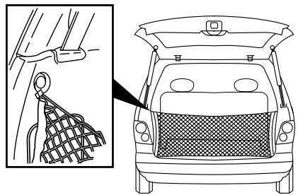 FORD Freestyle (2005-2007) - Filet d'arrimage (selon l'équipement) - 1