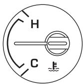 FORD Freestyle (2005-2007) - Indicateur de température du liquide de refroidissement : - 1