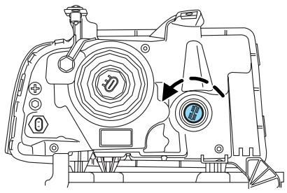FORD Freestyle (2005-2007) - Remplacement des ampoules des yeux de position avant et des clignotants avant - 1
