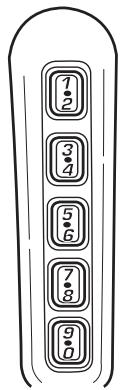 FORD Freestyle (2005-2007) - SYSTÉME D'ENTRÉE SANS CLÉ À CLAVIER - 1