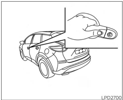 NISSAN Murano (2022) - Déverrouillage des portières - 1
