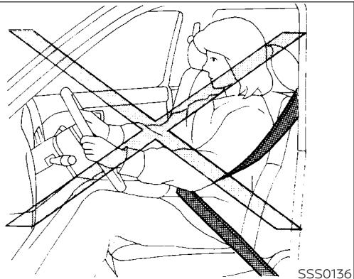 NISSAN Murano (2022) - Precautions concernant l'utilisation des ceintures de securite - 1
