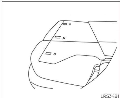 NISSAN Murano (2022) - Avant de rabattre les sièges arrêté : - 1
