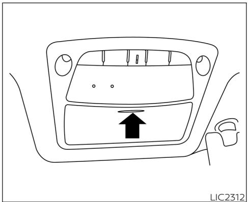 NISSAN Murano (2022) - Compartiment de rangement de la console - 1