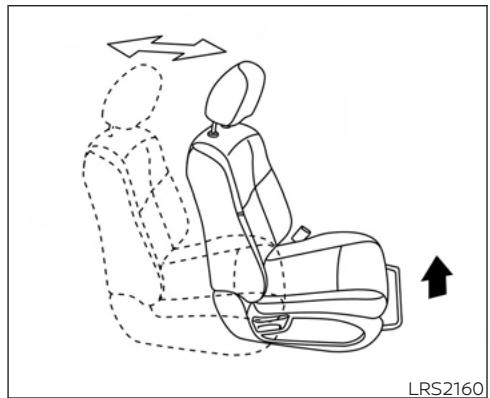 NISSAN Murano (2022) - RéGLAGE MANUEL DES SIEGES AVANT (selon l'équipement) - 1