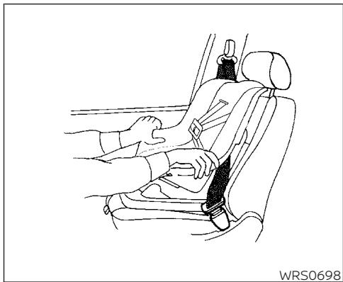 NISSAN Murano (2022) - Ensemble de retenue orienté vers l'avant, étape 6 - 1