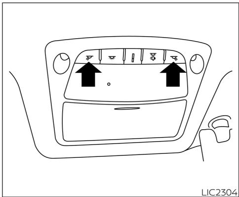 NISSAN Murano (2022) - LAMPE de la console - 1