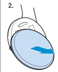 SENNHEISER RS120W - Insérer ou remplacer les batteries - 4