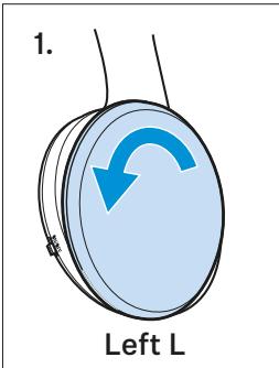 SENNHEISER RS120W - Insérer ou remplacer les batteries - 1