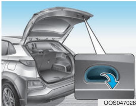 HYUNDAI Kona (2017-2020) - Fermetre du hayon - 1